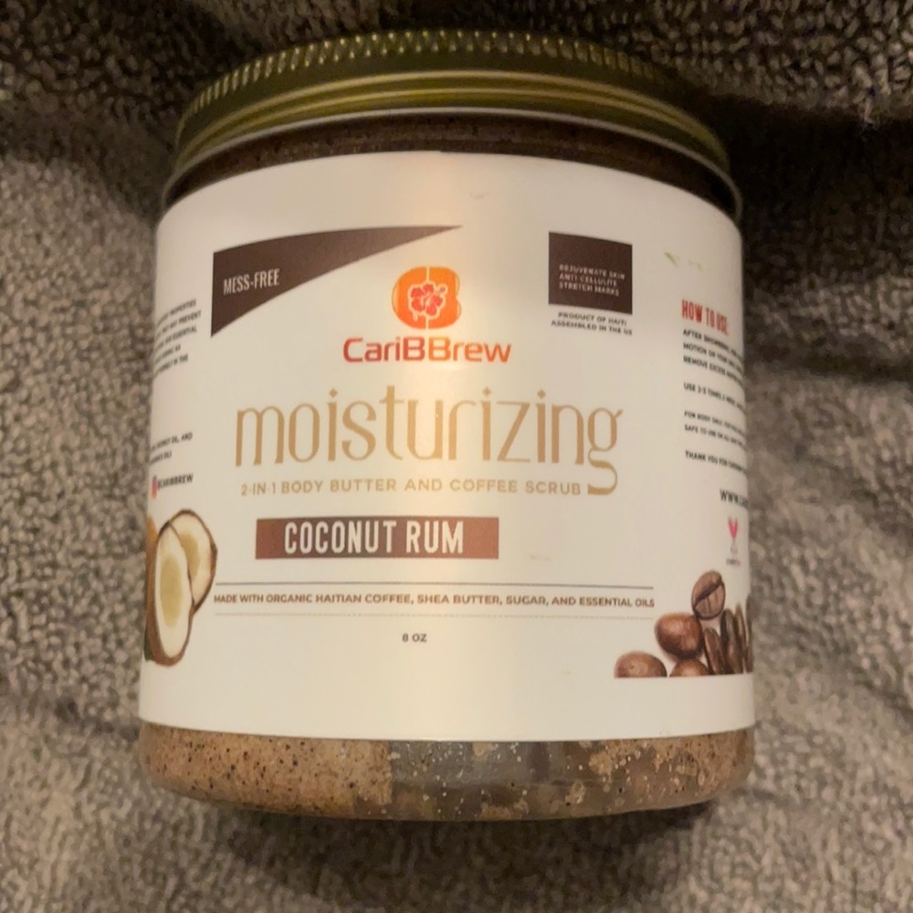 CariBrew Moisturizing 2in1 Body Butter & Scrub